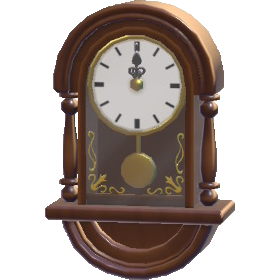 File:Antique clock Pokopia Model.png