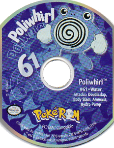 Poliwhirl PokéROM disc.png