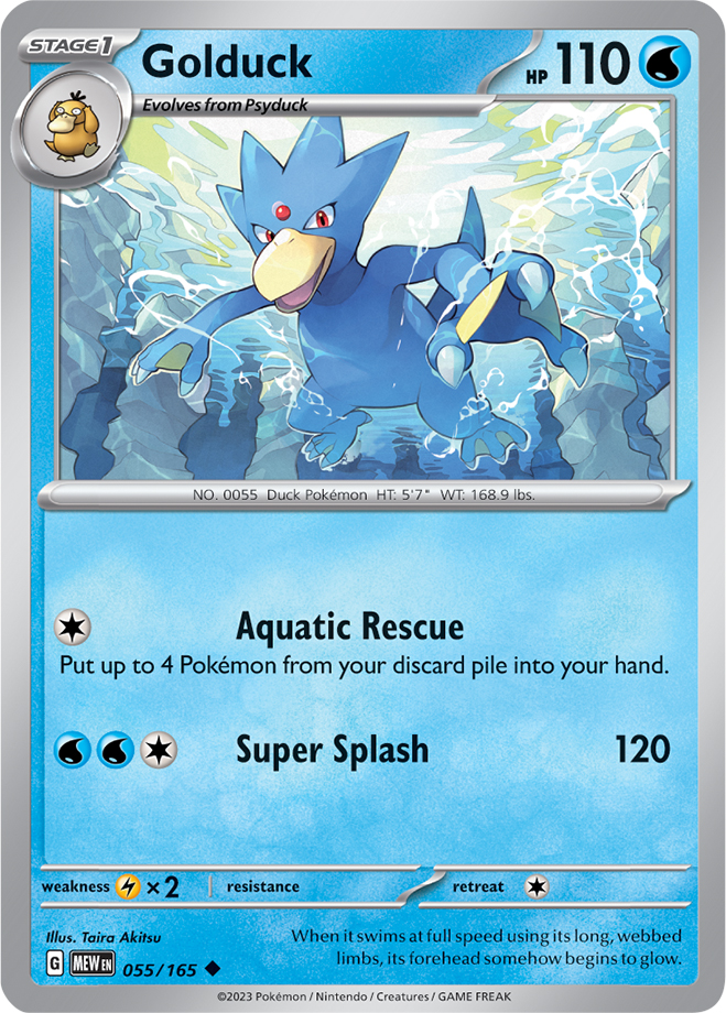 Golduck (50b/147) [Aquapolis] main image 0