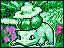 Bulbasaur sprite from Pokémon Trading Card Game 2: The Invasion of Team GR!