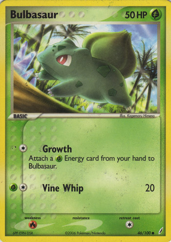 Bulbasaur, Pokemon Vortex Wiki