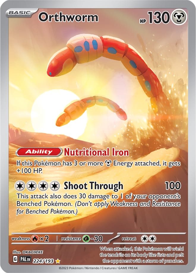 Orthworm, PokéPédia