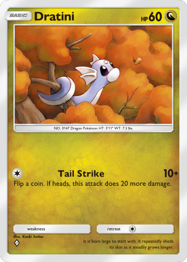 Dratini (Mega Shine 51) - Bulbapedia, the community-driven Pokémon
