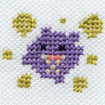 "The Koffing embroidery from the Pokémon Shirts clothing line."