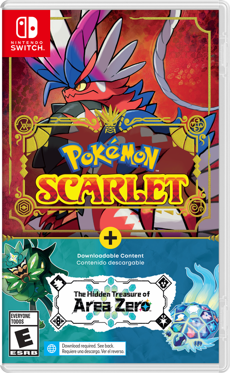 Pokémon Scarlet and Violet Hidden Treasure of Area Zero DLC