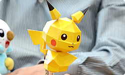 Rumble Blast Pikachu papercraft assembled.jpg