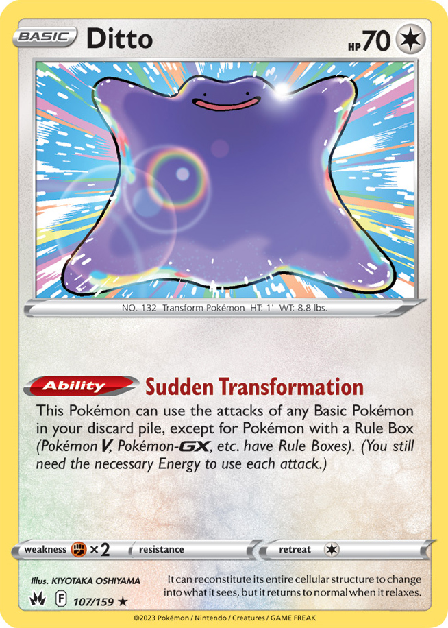 Pokémon Cards Just Added an Amazing New Ditto Mechanic