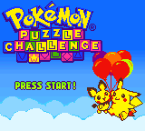 Pokémon Puzzle Challenge - Bulbapedia, the community-driven Pokémon  encyclopedia