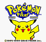 Pokémon Yellow Version