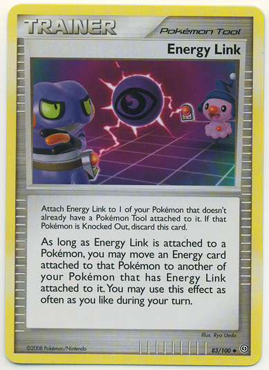 Pokemon D&P Stormfront Card # 83 Energy Link pok-SF-083 4x U 