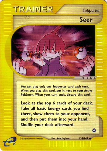 POKEMON FAN CLUB - 130/147 - Aquapolis - Trainer - Pokemon Card CGC 7