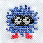 "The Tangela embroidery from the Pokémon Shirts clothing line."