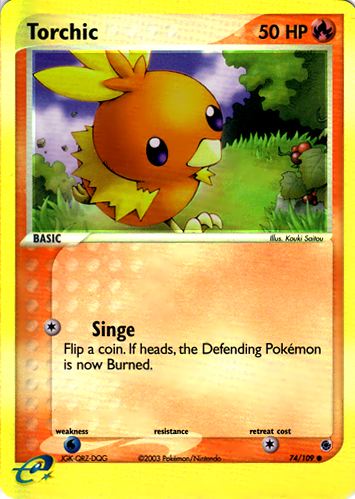 Torchic (EX Ruby & Sapphire 74) - Bulbapedia, the community-driven ...