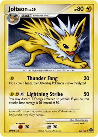 Jolteon (Pokémon) - Bulbapedia, the community-driven Pokémon encyclopedia