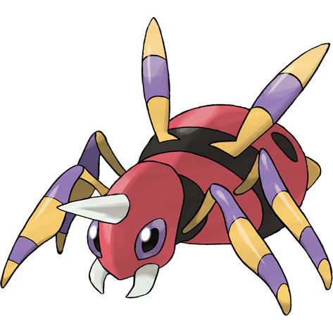 File:0168Ariados.png - Bulbapedia, the community-driven Pokémon