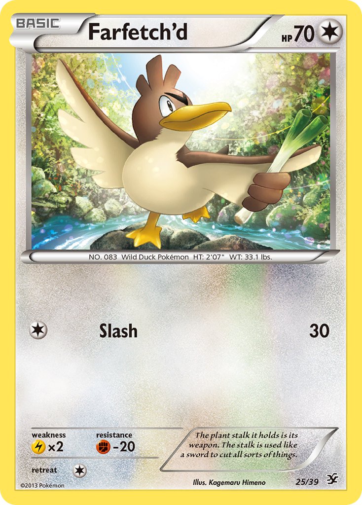 Farfetch'd, XY—Evolutions, TCG Card Database