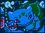 Bulbasaur sprite from Pokémon Trading Card Game 2: The Invasion of Team GR!