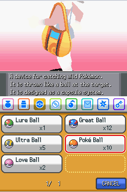 Heart Gold and Soul Silver: (hidden) items, TMs, HMs and other