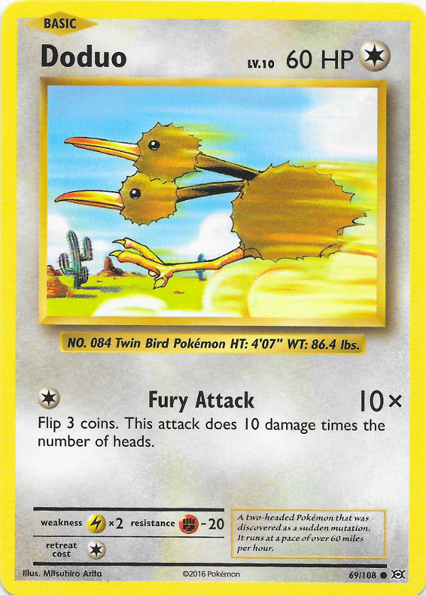 Doduo (Pokémon) - Bulbapedia, the community-driven Pokémon encyclopedia