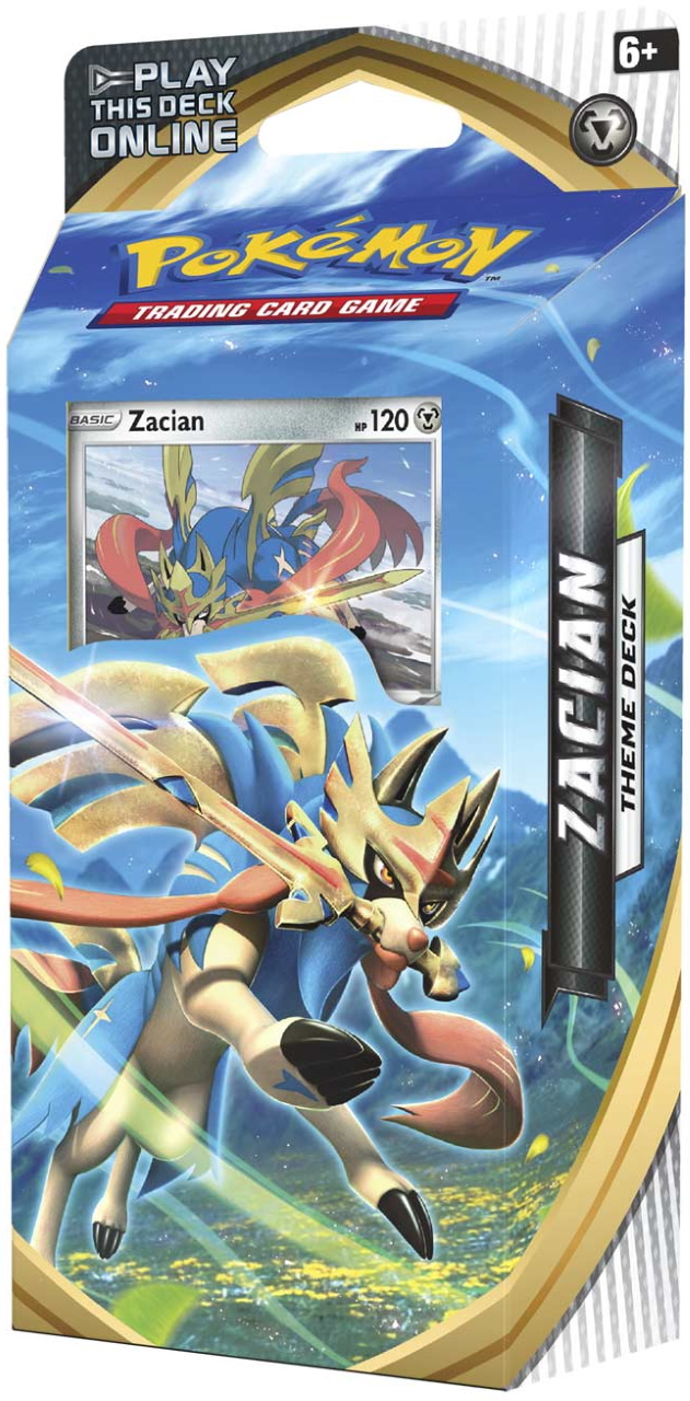 Zacian Theme Deck (Rebel Clash) - Pokemon TCGL Codes