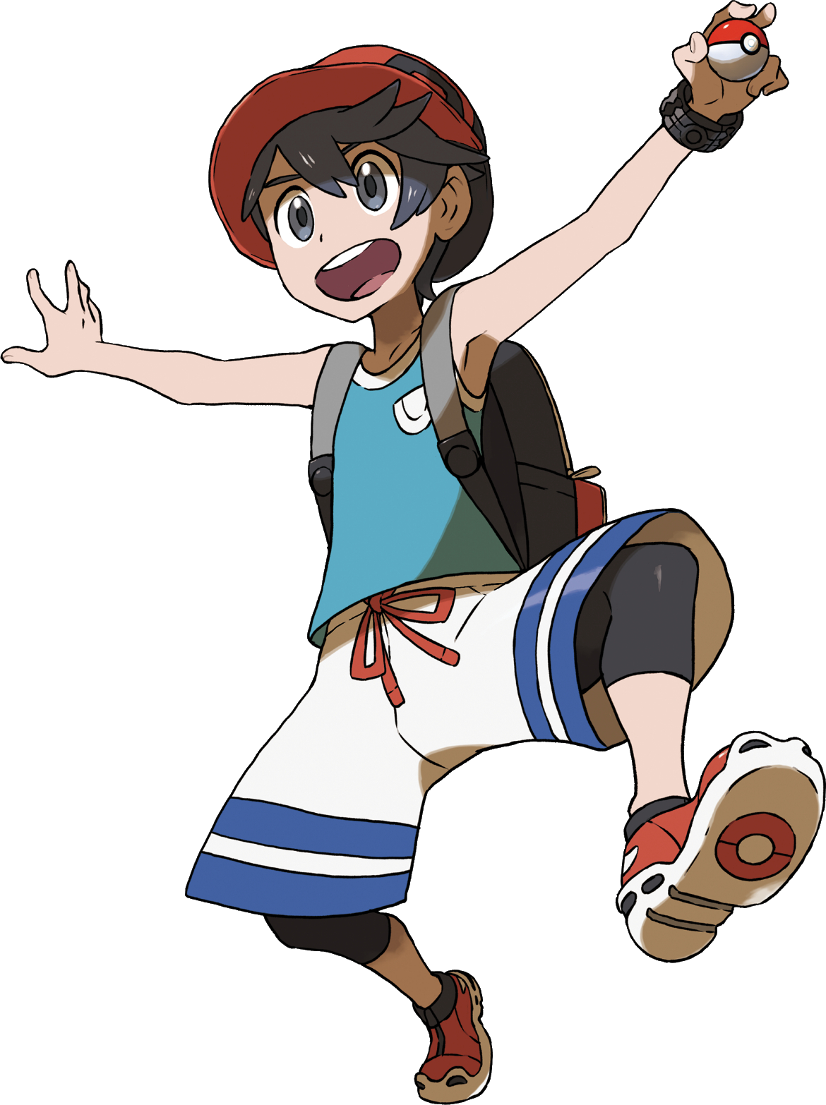 Pokemon sun and moon protag