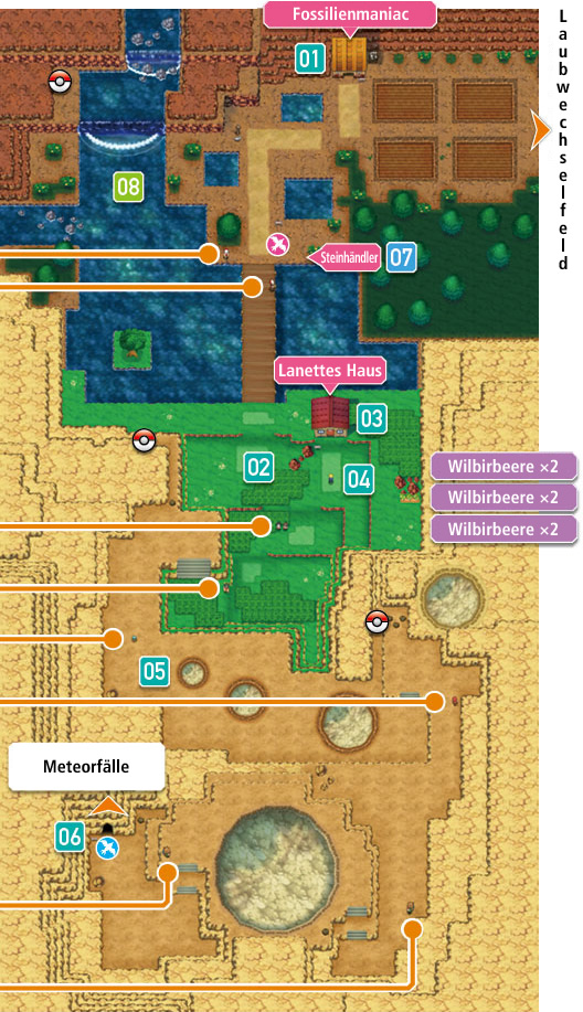 Here's a map showing locations of all catchable Pokémon in Omega Ruby &  Alpha Sapphire