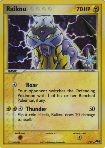 Raikou, Project Pokemon Wiki