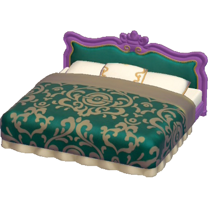 File:Antique bed Purple 2 Pokopia Model.png