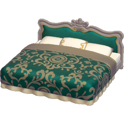 File:Antique bed Beige 2 Pokopia Model.png