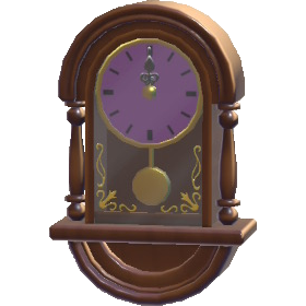 File:Antique clock Purple 2 Pokopia Model.png