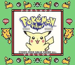 Pokémon Yellow Version - Bulbapedia, the community-driven Pokémon  encyclopedia