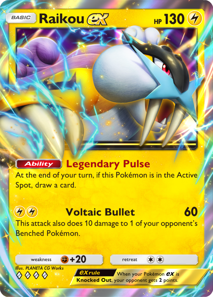 Raikou ex (Secluded Springs 25) - Bulbapedia, the community-driven