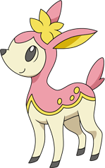 File:585Deerling-Spring BW anime.png