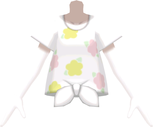 File:SM Flower-Print Top White f.png