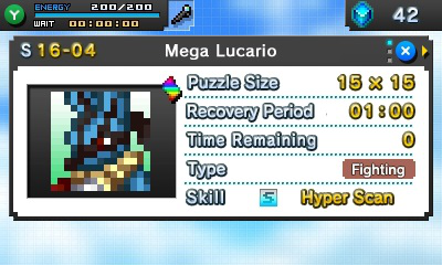File:Picross Mega Lucario profile.png