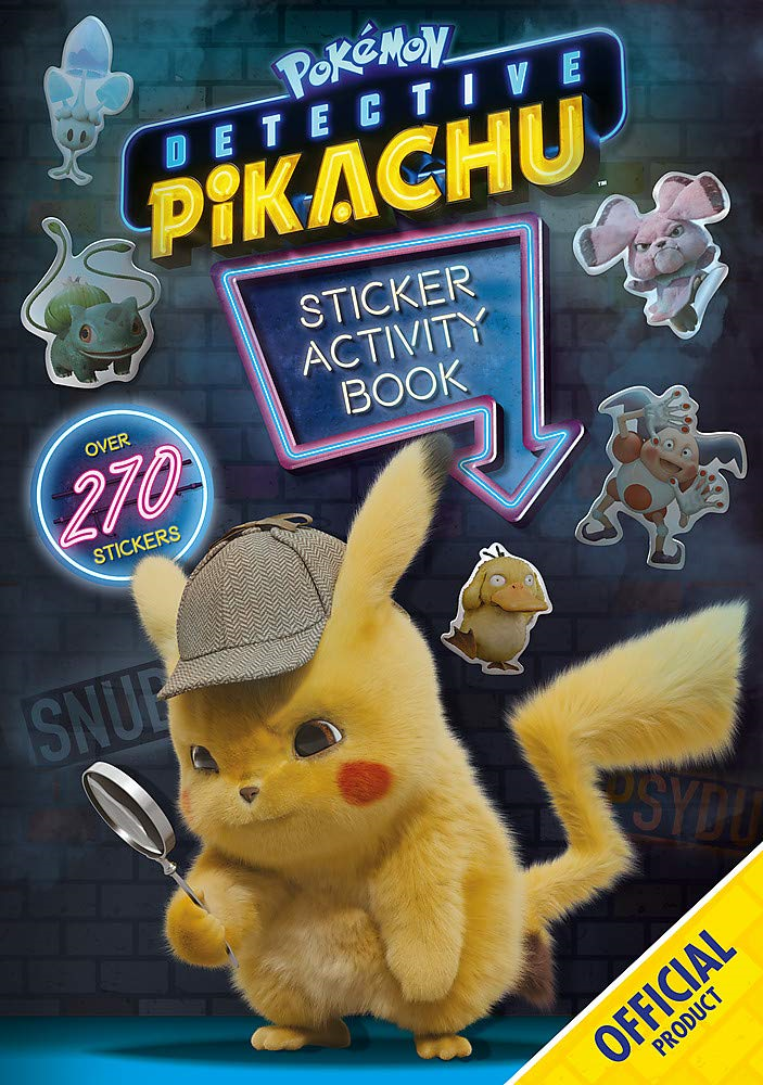 Detective Pikachu: Sticker Activity Book - Bulbapedia, the community-driven  Pokémon encyclopedia
