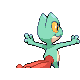 Treecko Shiny back