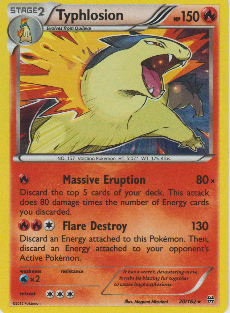 Typhlosion (BREAKthrough 20) - Bulbapedia, the community-driven