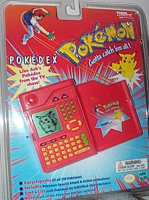 Pokemon Electronic Pokedex Vintage - Tiger Electronics 1998