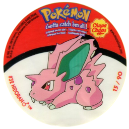 Pokémon Stickers series 2 Chupa Chups Nidoran M 15.png