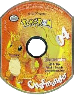 Charmander PokéROM disc.png