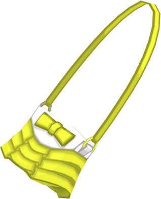 File:SM Ruffled Shoulder Bag Yellow f.png