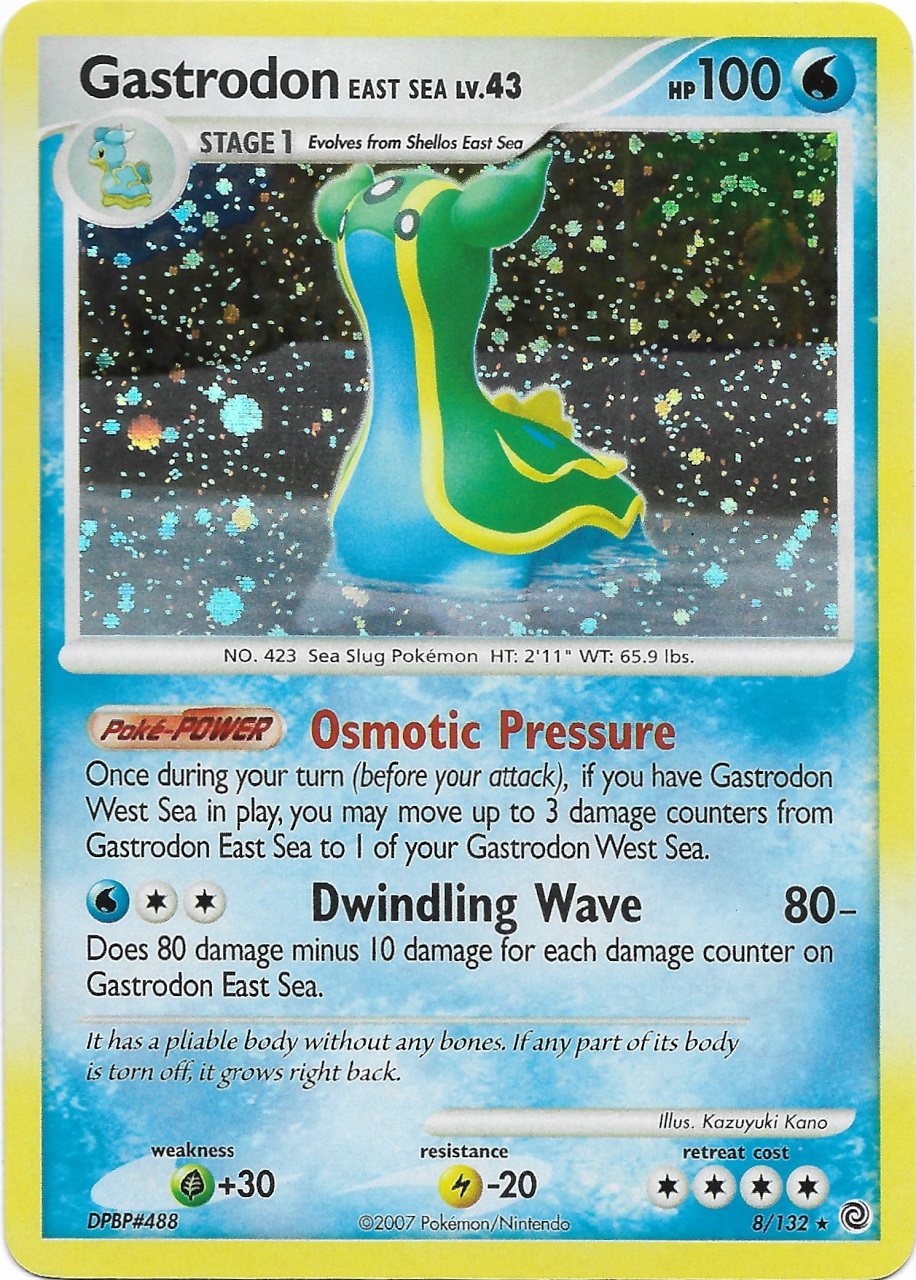 Shellos - Pokémon Água Comum - 106/132 - Pokemon Card Game