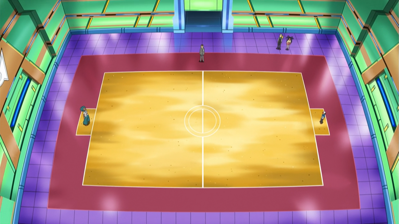 pokemon gym battle field