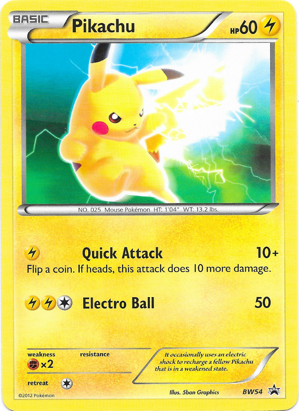 Uno Pokemon BW pour les fans de Pikachu