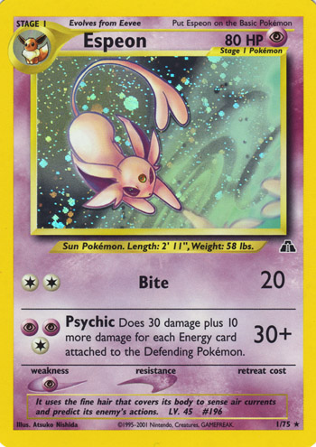 Espeon - Pokémon TCG - Psychic Type
