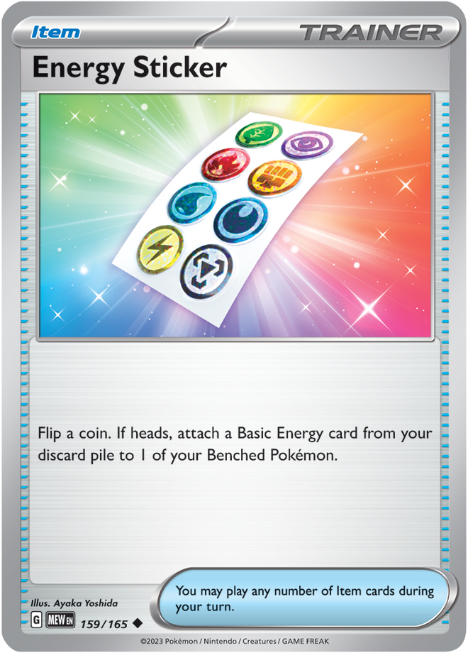 Energy Sticker (Pokémon Card 151 152) - Bulbapedia, the community