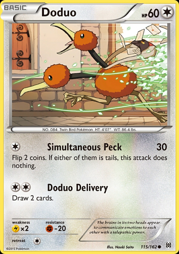 Doduo (Pokémon) - Bulbapedia, the community-driven Pokémon encyclopedia