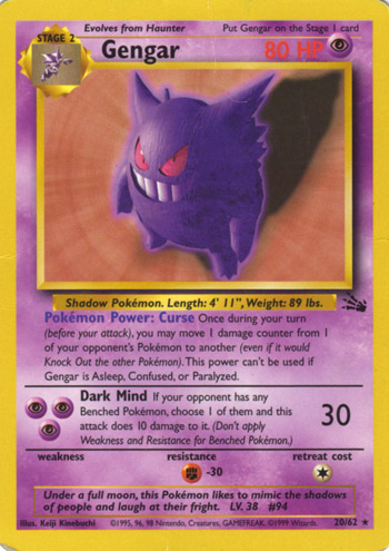 Gengar (Pokémon) - Bulbapedia, the community-driven Pokémon encyclopedia