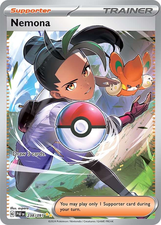 Nemona (Scarlet & Violet 180) - Bulbapedia, the community-driven